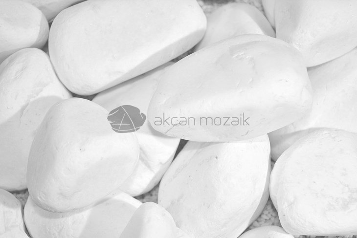 White Tumbled Stone