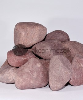 Claret Red Tumbled Stone